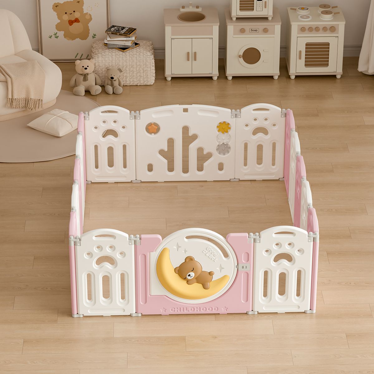 SCOOP - Corral Reja Para Niños 155 X 185 Cm Scoop