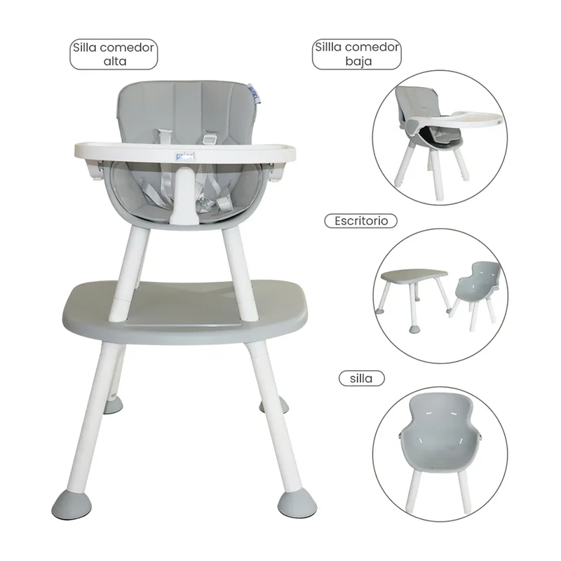 PRIORI - Silla De Comer Bebé Escritorio 3 En 1 Tango Priori