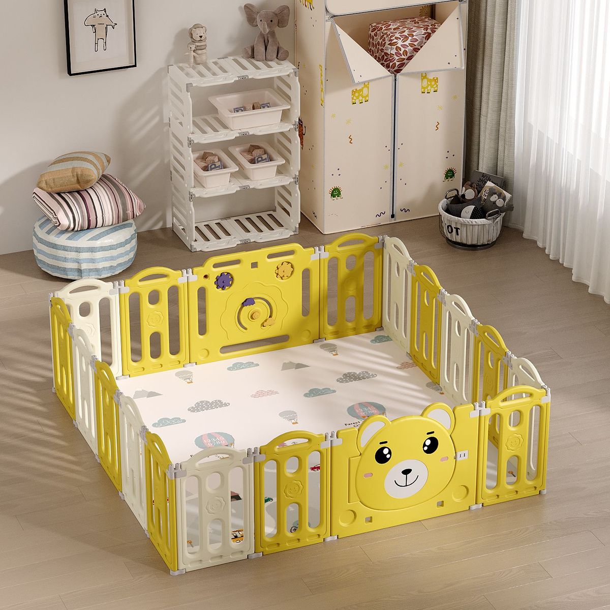 SCOOP - Corral Reja Para Niños 185 X 185 Cm Scoop