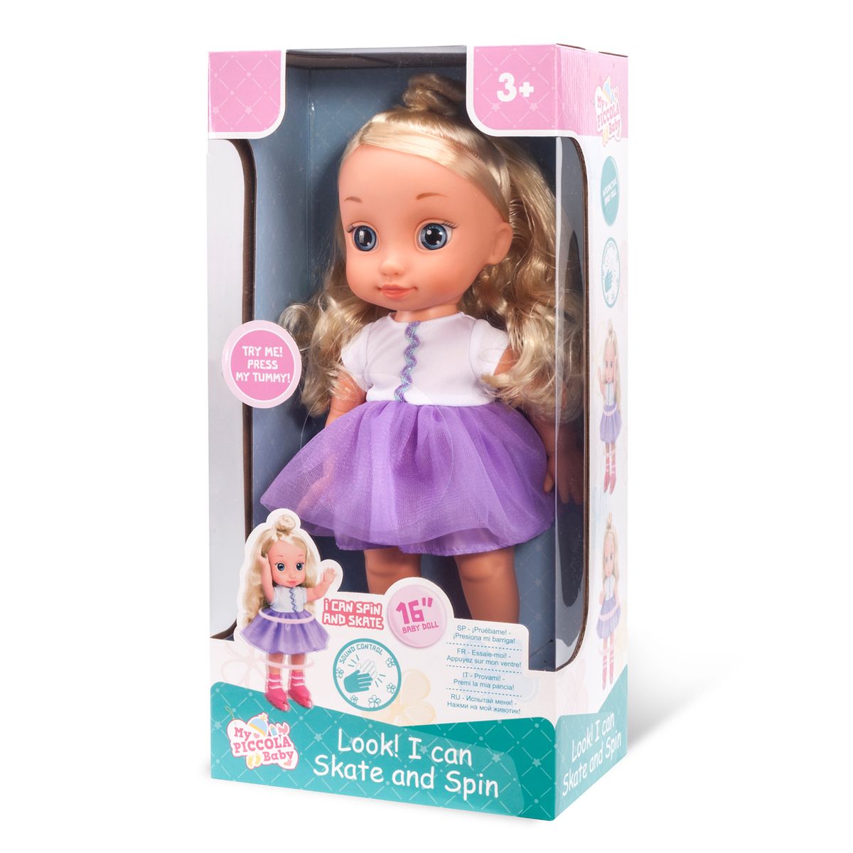 PETIT TRESOR - Muñeca Patinadora