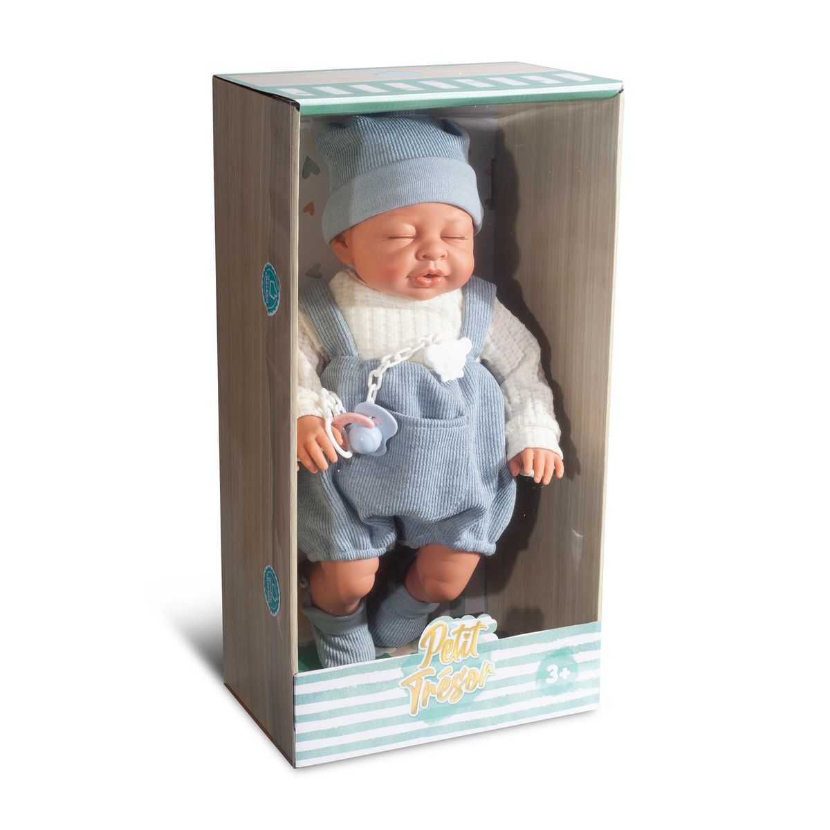 PETIT TRESOR - Muñeca Recién Nacida Celeste