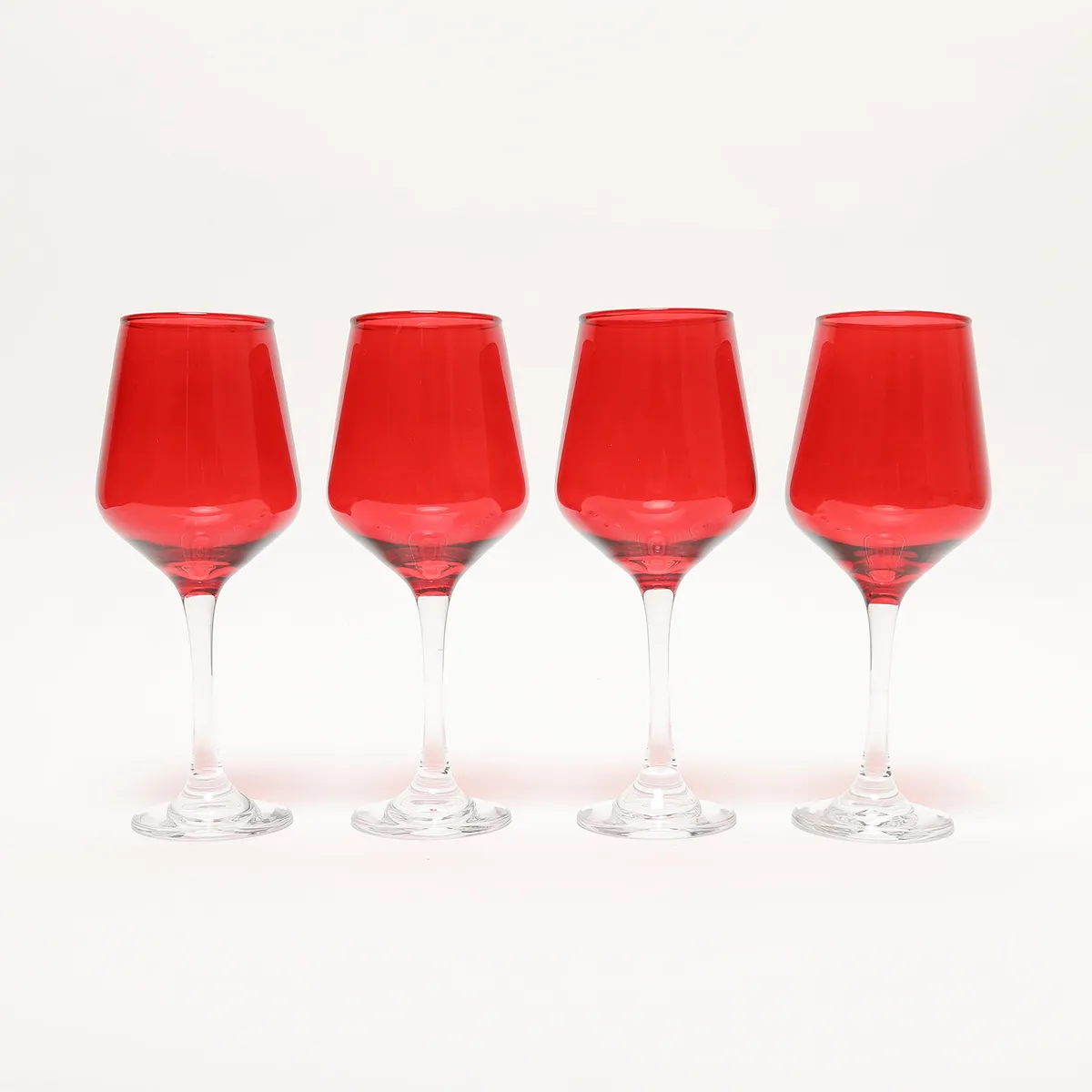 ROBERTA ALLEN - Set X4 Copas de Vino Rojas 420 Ml