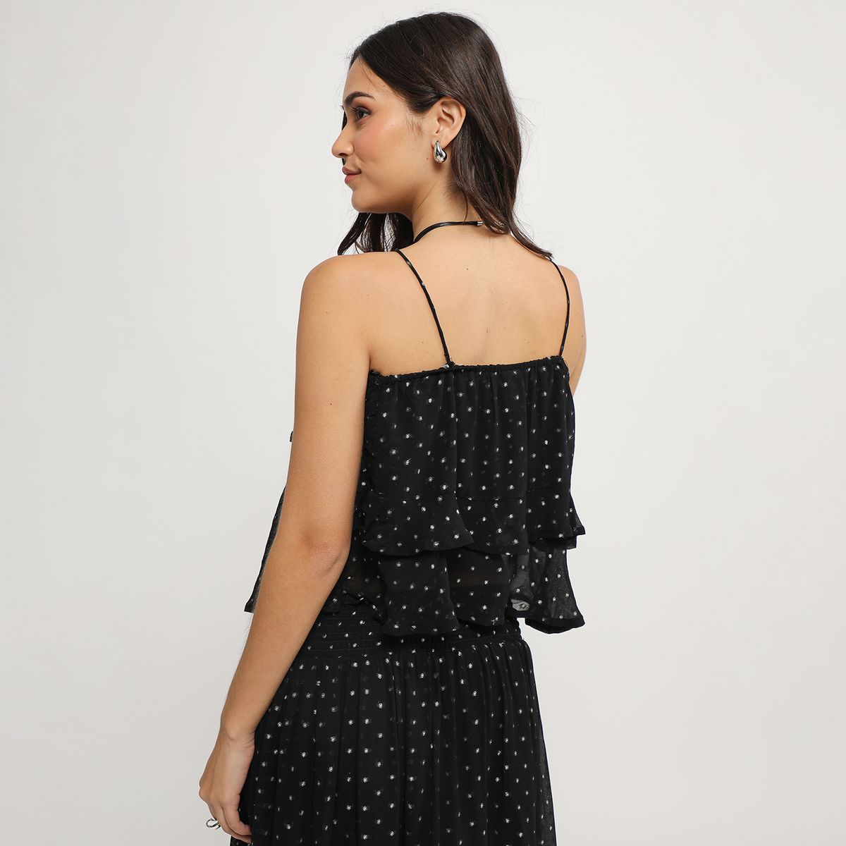 SYBILLA - Blusa Sin Mangas Mujer Sybilla