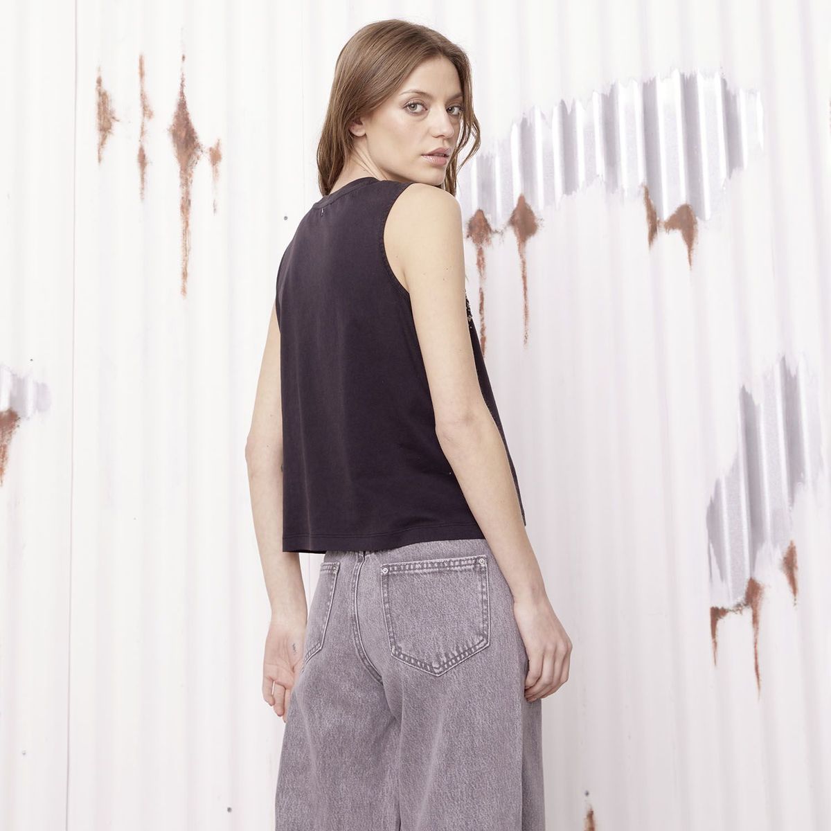 DENIMLAB - Polo Sin Mangas Mujer Denimlab