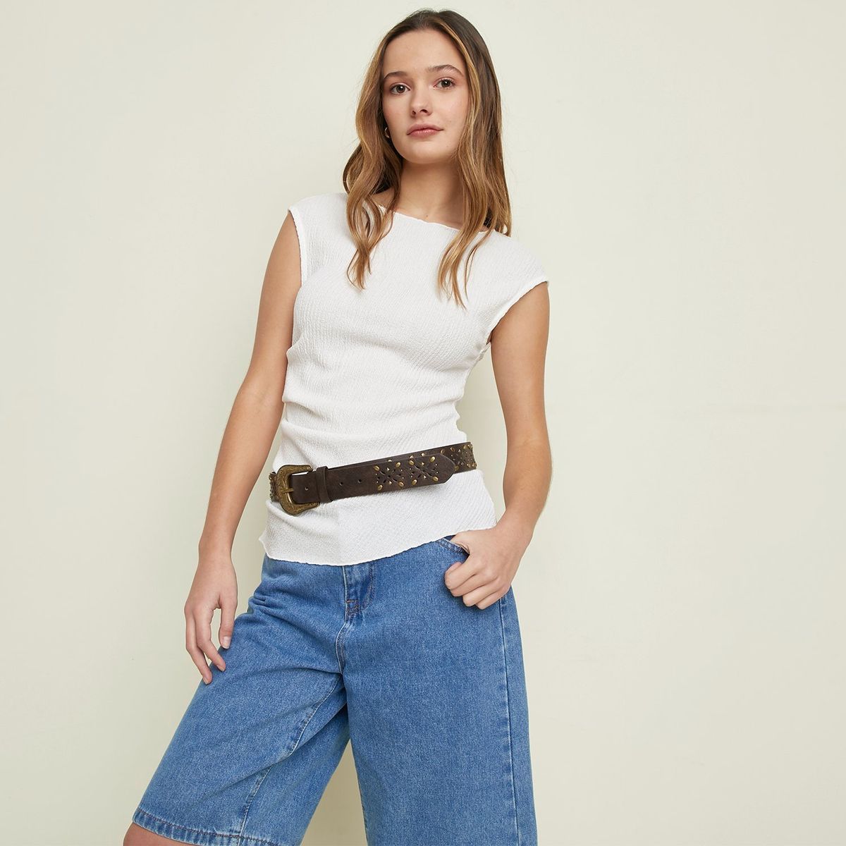 SYBILLA - Polo Casual Mujer Sybilla