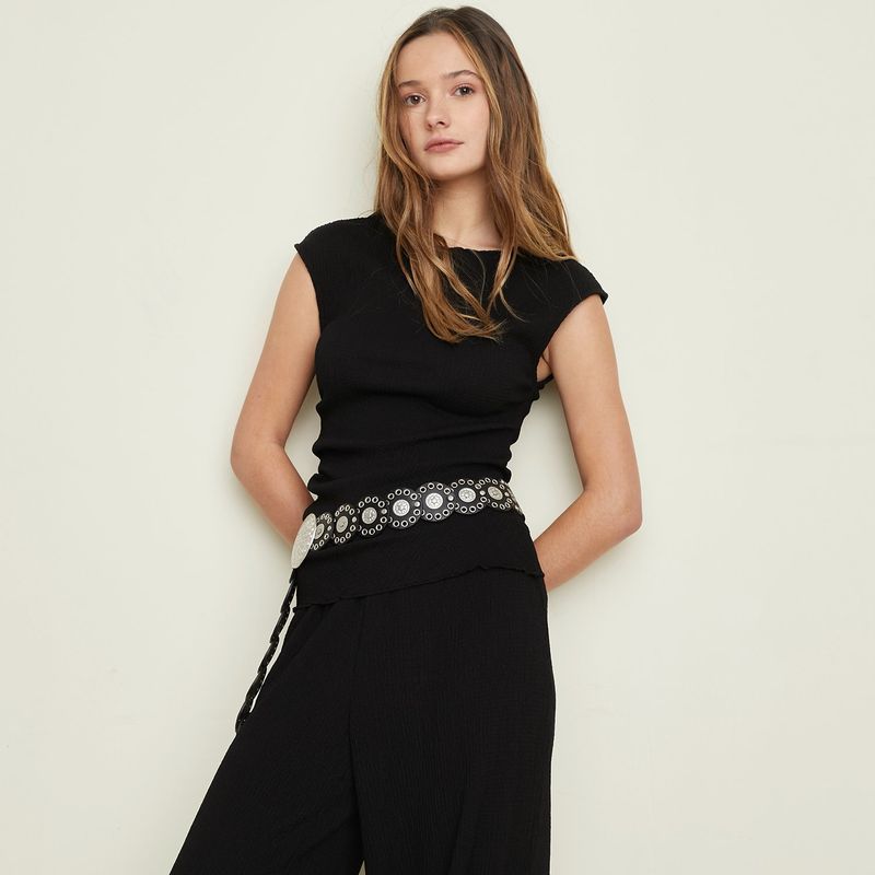 SYBILLA - Polo Casual Mujer Sybilla