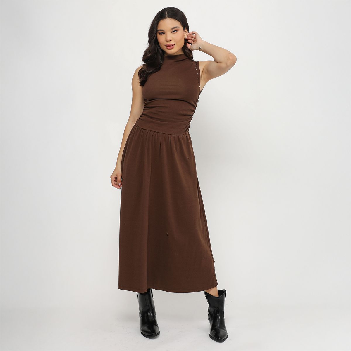 DENIMLAB - Vestido Tachas Mujer Denimlab