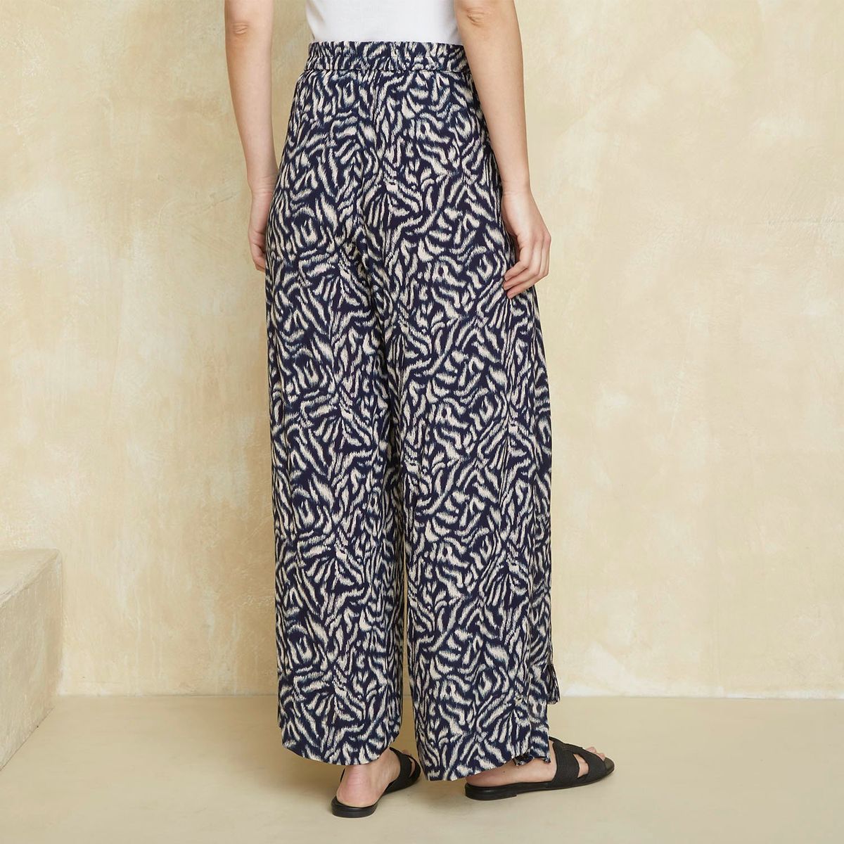 UNIVERSITY CLUB - Pantalón Straight Tiro Alto Mujer University Club