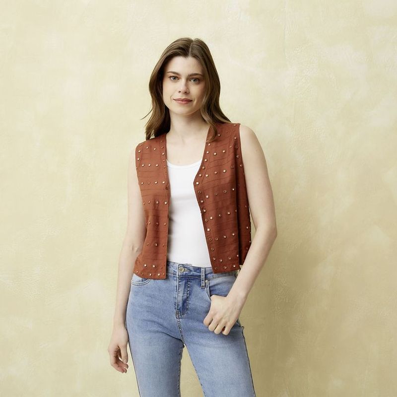 UNIVERSITY CLUB - Chaleco Casual Mujer University Club