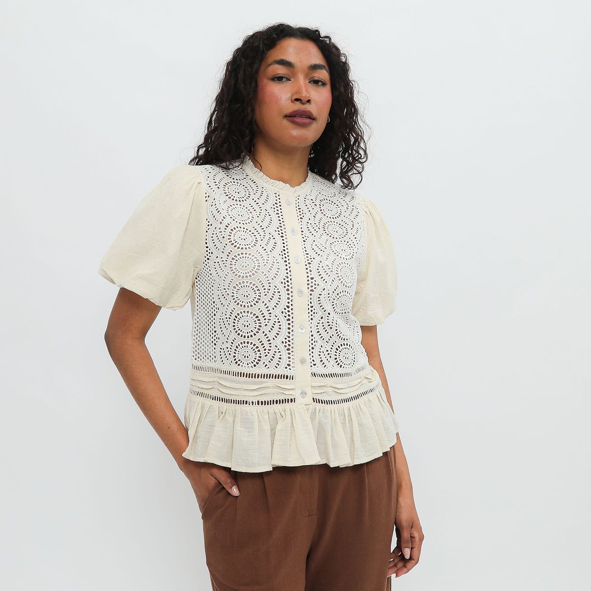 BASEMENT - Blusa Casual Mujer Basement