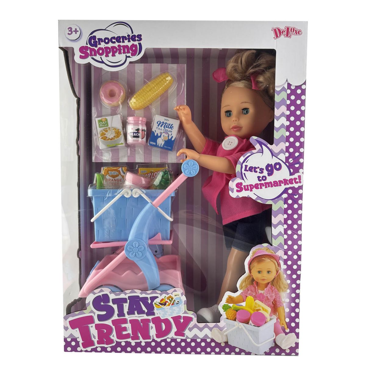 BABY LOVE - Juguete Muñeca Accesorios Supermercado