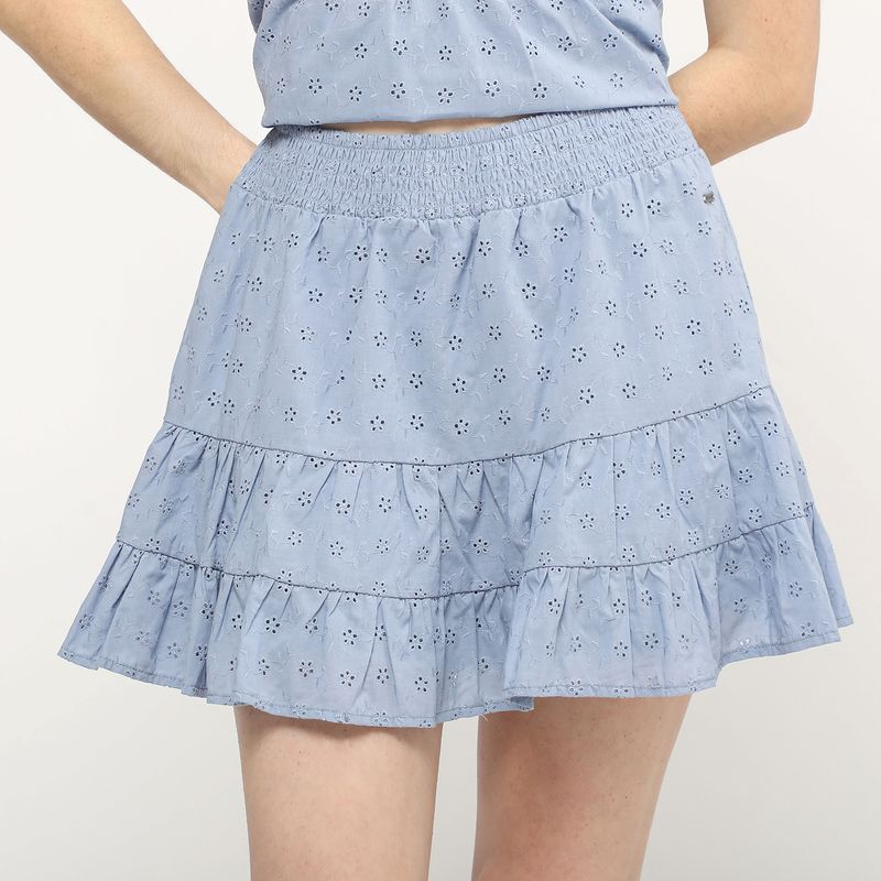 AMERICAN ABBEY - Falda Corta Mujer American Abbey