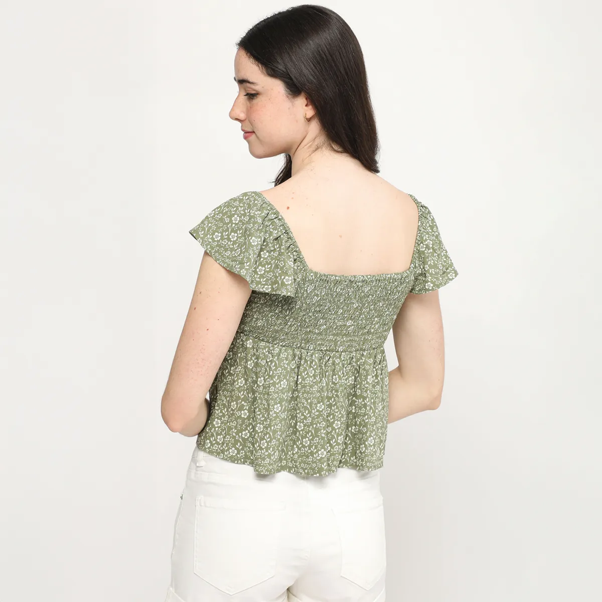 AMERICAN ABBEY - Blusa Manga Corta Mujer American Abbey