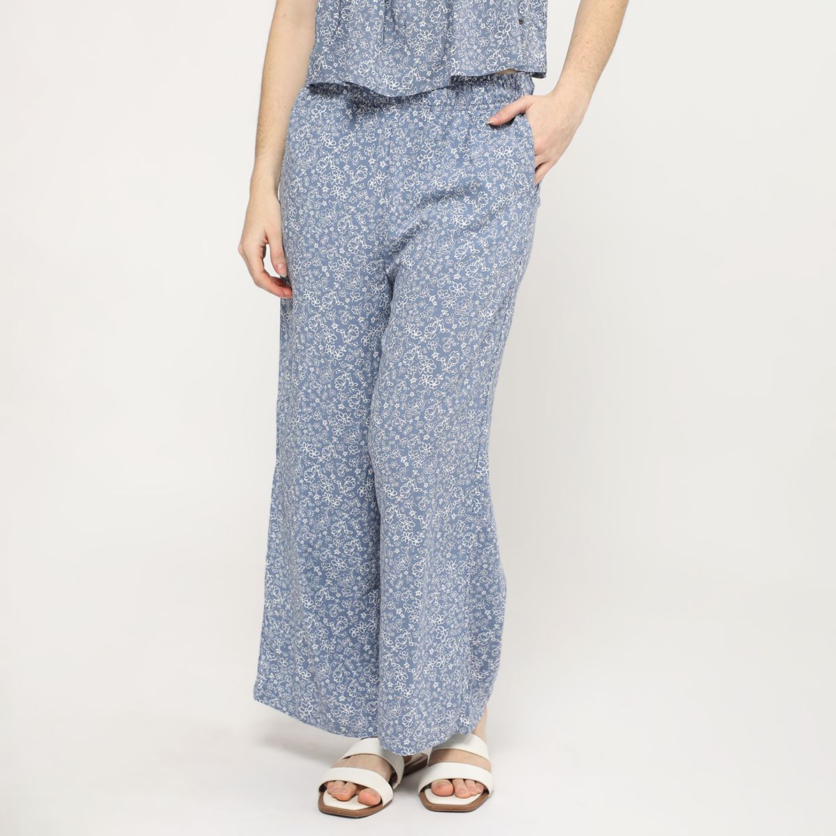 AMERICAN ABBEY - Pantalón Culotte Tiro Medio Mujer American Abbey