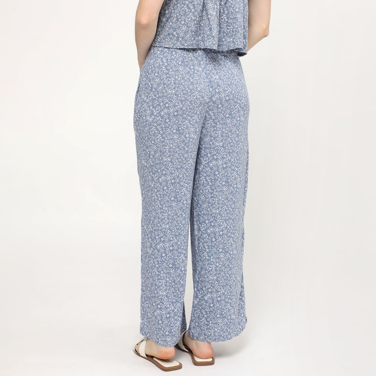 AMERICAN ABBEY - Pantalón Culotte Tiro Medio Mujer American Abbey