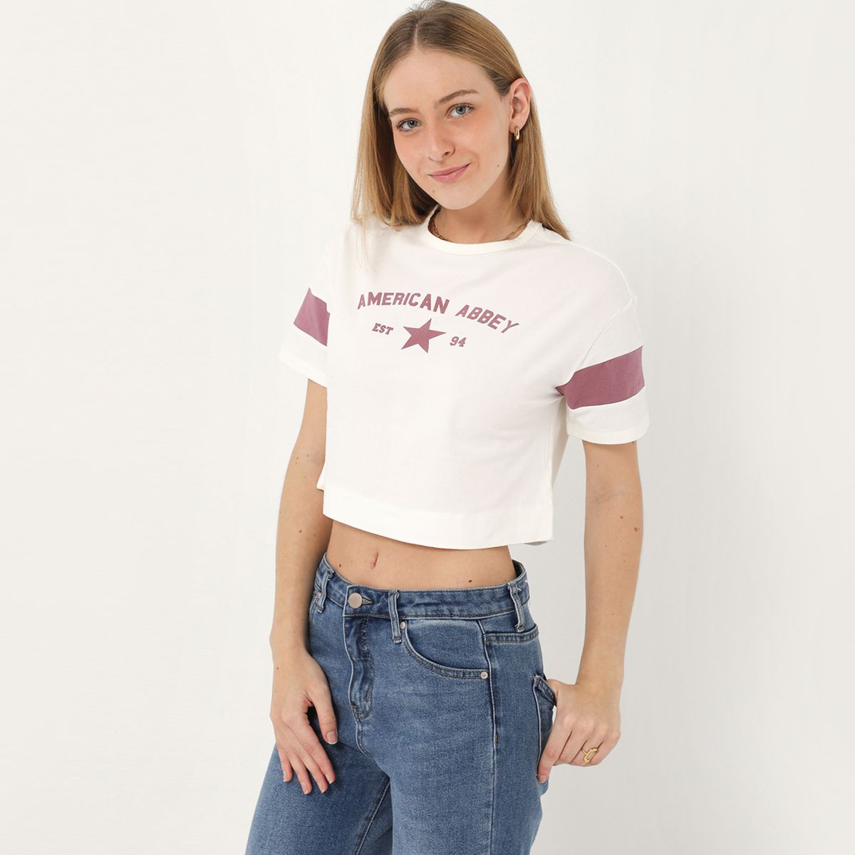 AMERICAN ABBEY - Polo Algodón Mujer American Abbey