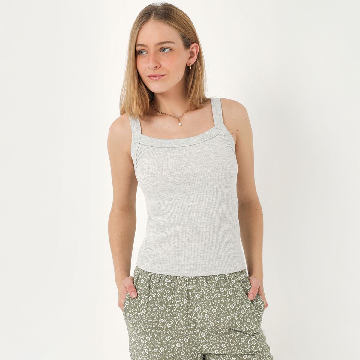 AMERICAN ABBEY - Top Sin Mangas Mujer American Abbey