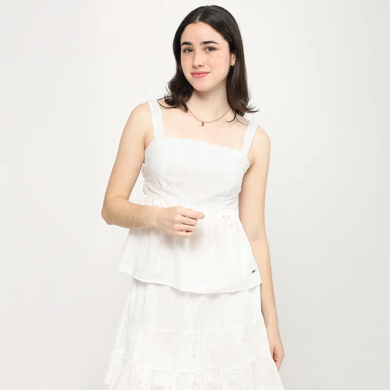 AMERICAN ABBEY - Blusa Sin Mangas Mujer American Abbey