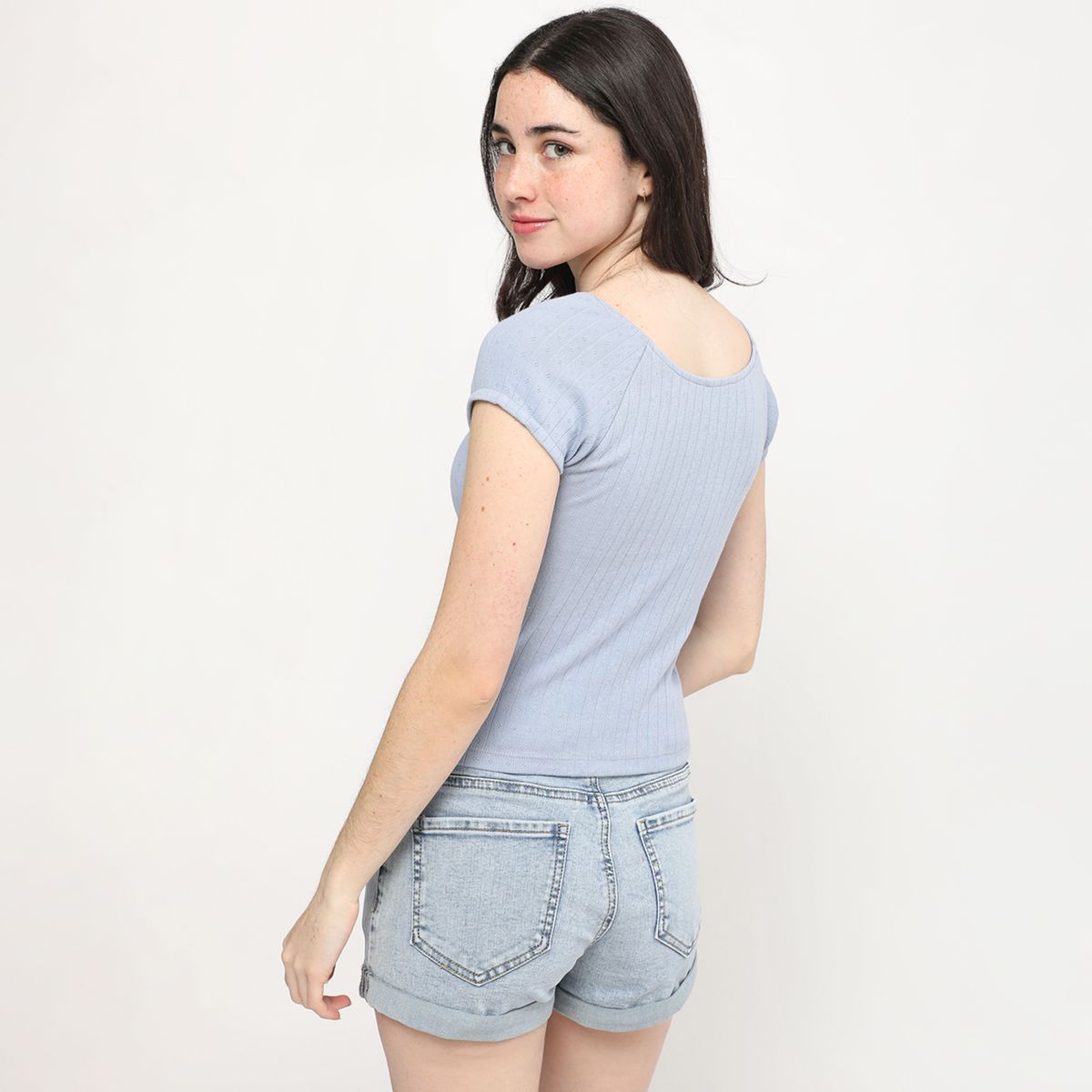 AMERICAN ABBEY - Polo Manga Corta Mujer American Abbey