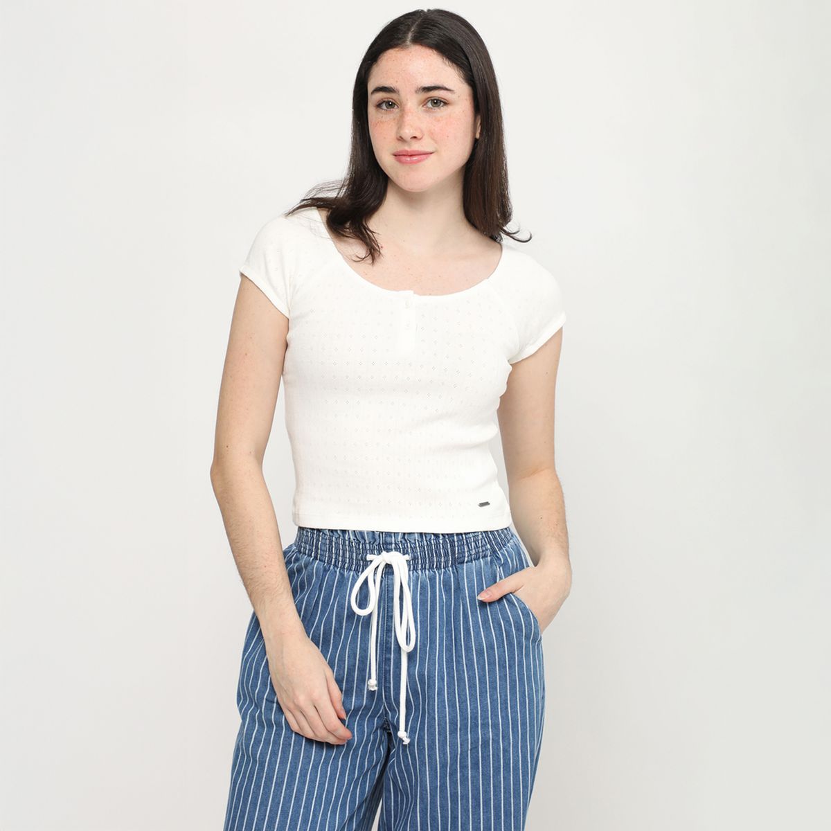 AMERICAN ABBEY - Polo Manga Corta Mujer American Abbey