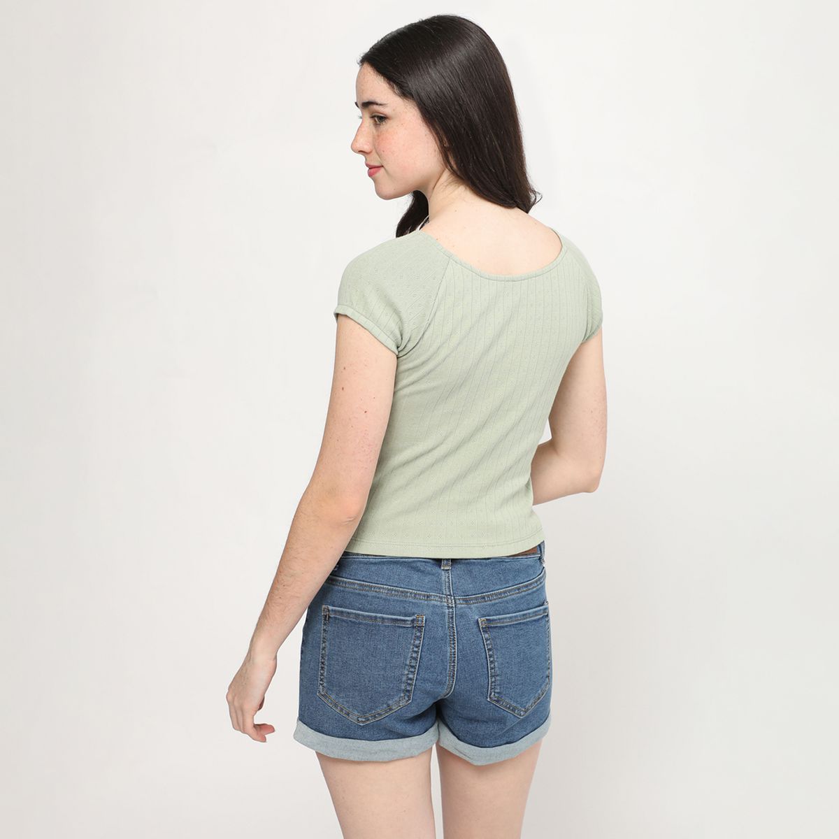 AMERICAN ABBEY - Polo Manga Corta Mujer American Abbey