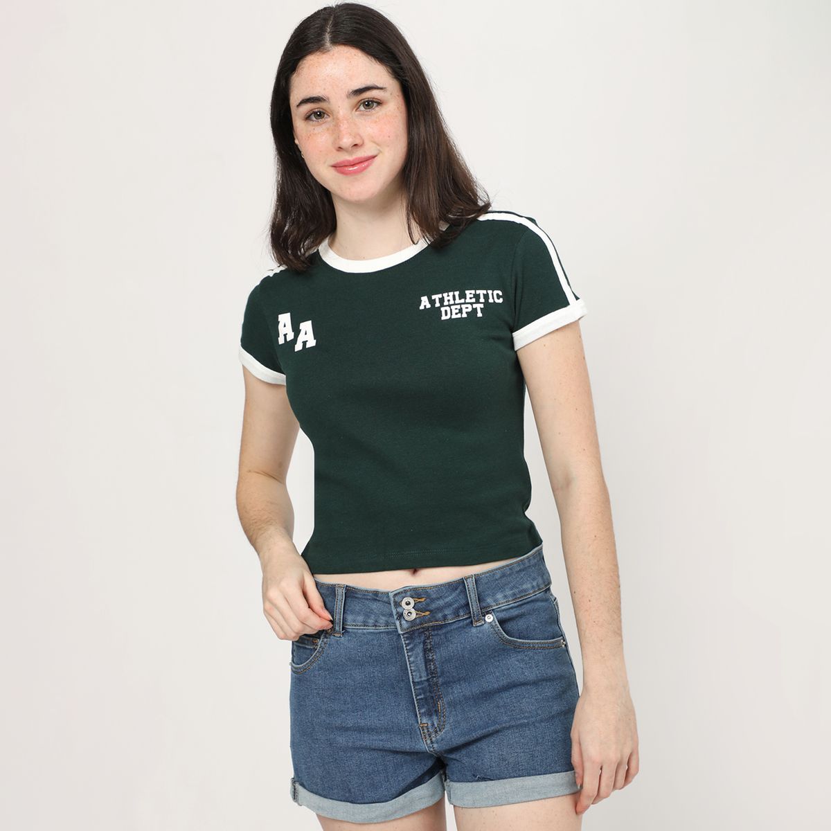 AMERICAN ABBEY - Polo 100% Algodón Mujer American Abbey