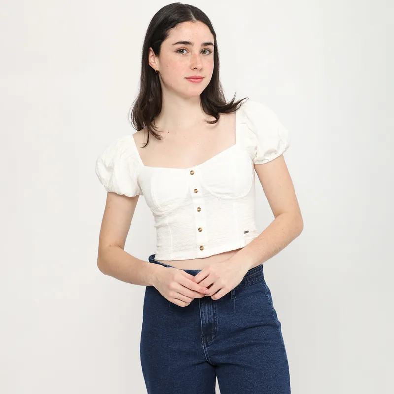 AMERICAN ABBEY - Polo Manga Corta Mujer American Abbey