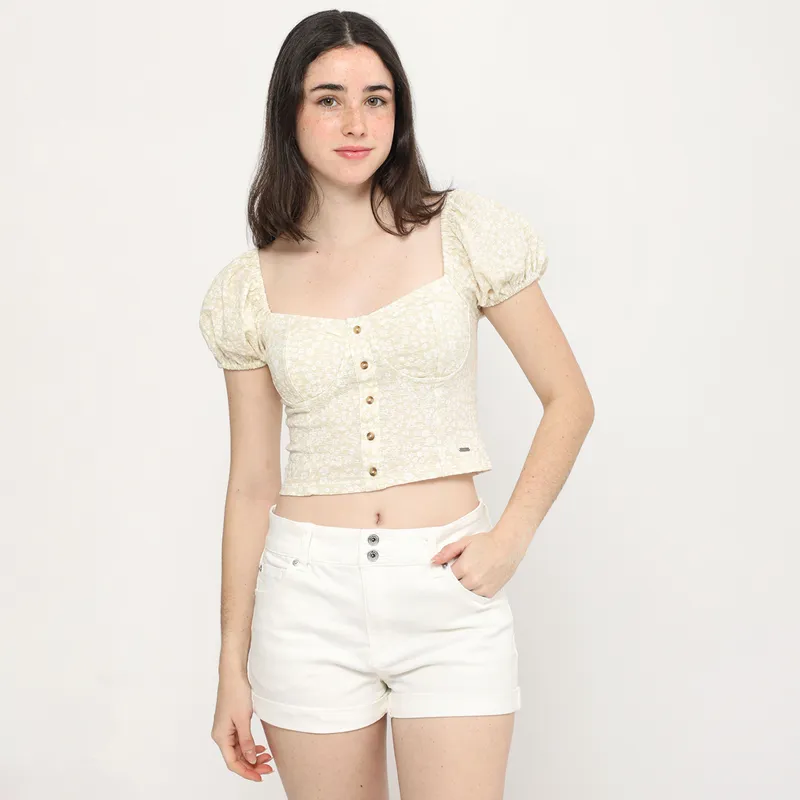 AMERICAN ABBEY - Polo Manga Corta Mujer American Abbey