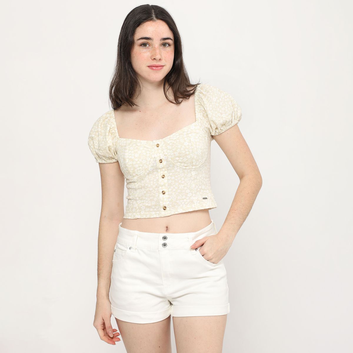 AMERICAN ABBEY - Polo Manga Corta Mujer American Abbey