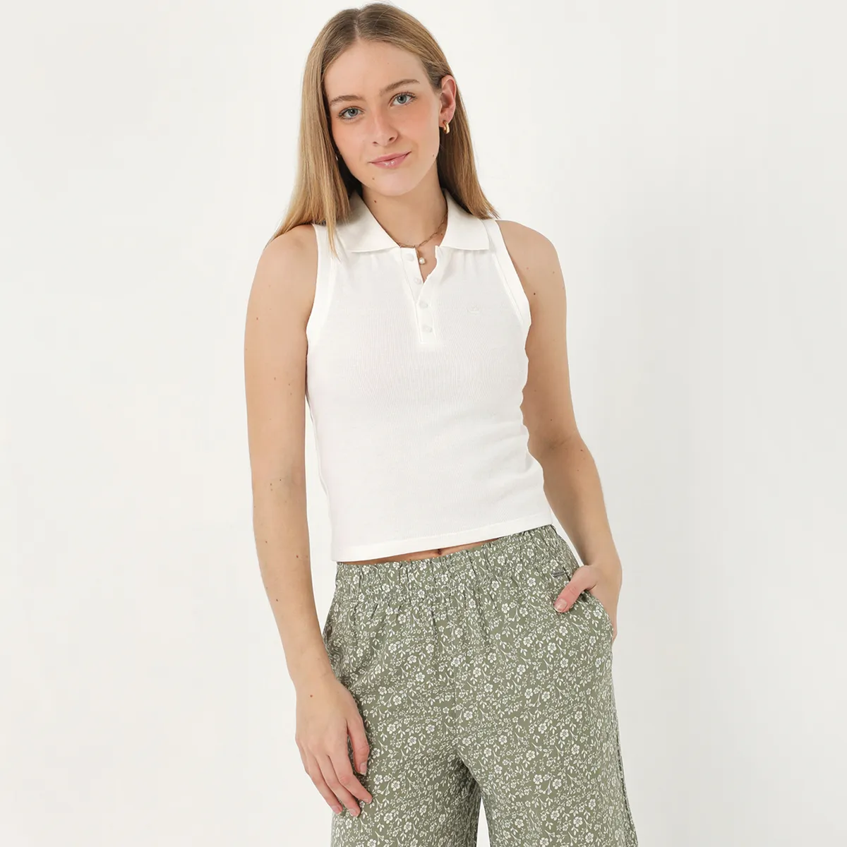 AMERICAN ABBEY - Polo Sin Mangas Mujer American Abbey