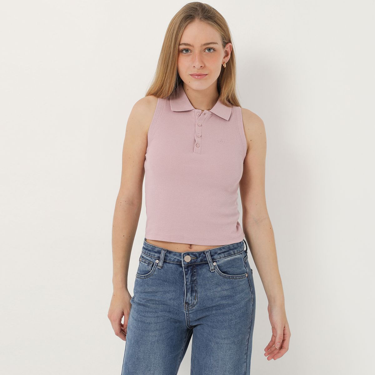 AMERICAN ABBEY - Polo Sin Mangas Mujer American Abbey