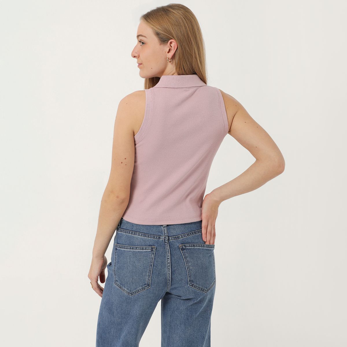 AMERICAN ABBEY - Polo Sin Mangas Mujer American Abbey