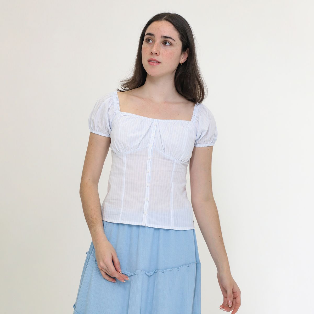 AMERICAN ABBEY - Blusa 100% Algodón Mujer American Abbey