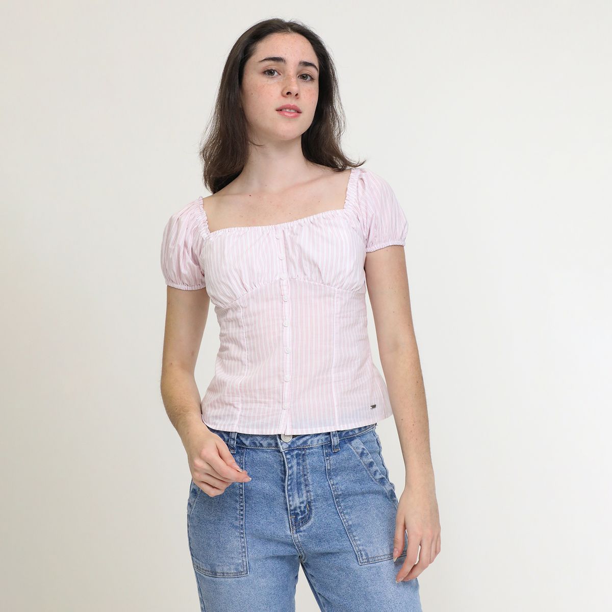 AMERICAN ABBEY - Blusa 100% Algodón Mujer American Abbey