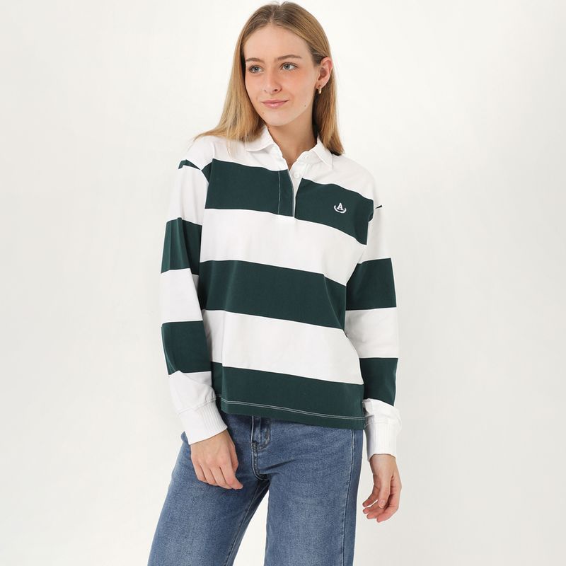 AMERICAN ABBEY - Polo Algodón Mujer American Abbey