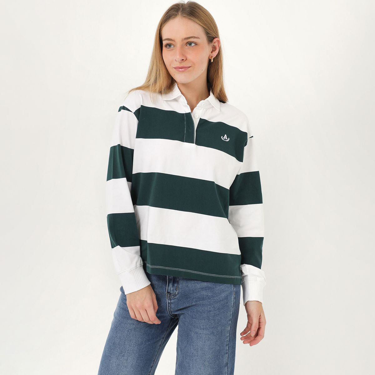 AMERICAN ABBEY - Polo Algodón Mujer American Abbey