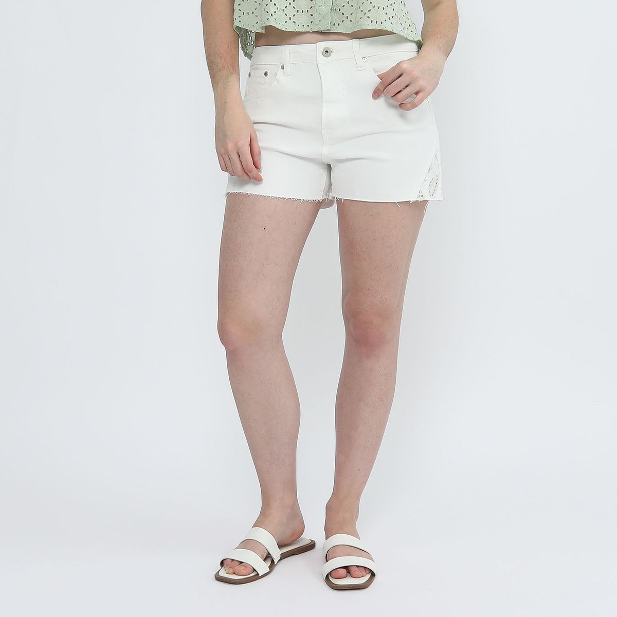 AMERICAN ABBEY - Short Tiro Medio Mujer American Abbey