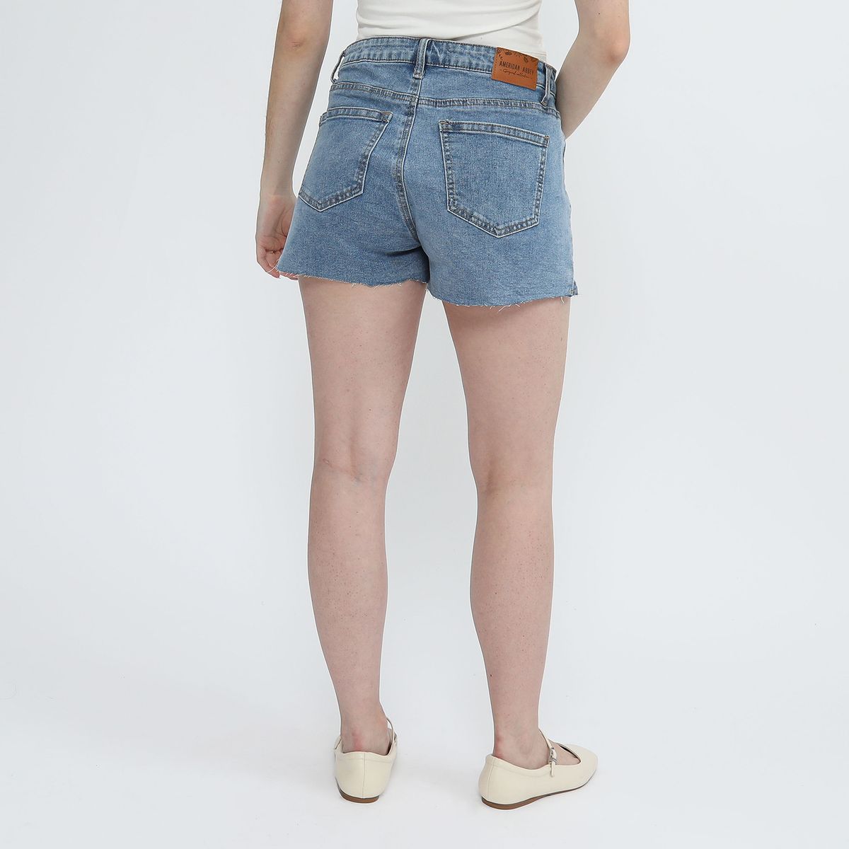 AMERICAN ABBEY - Short Tiro Medio Mujer American Abbey