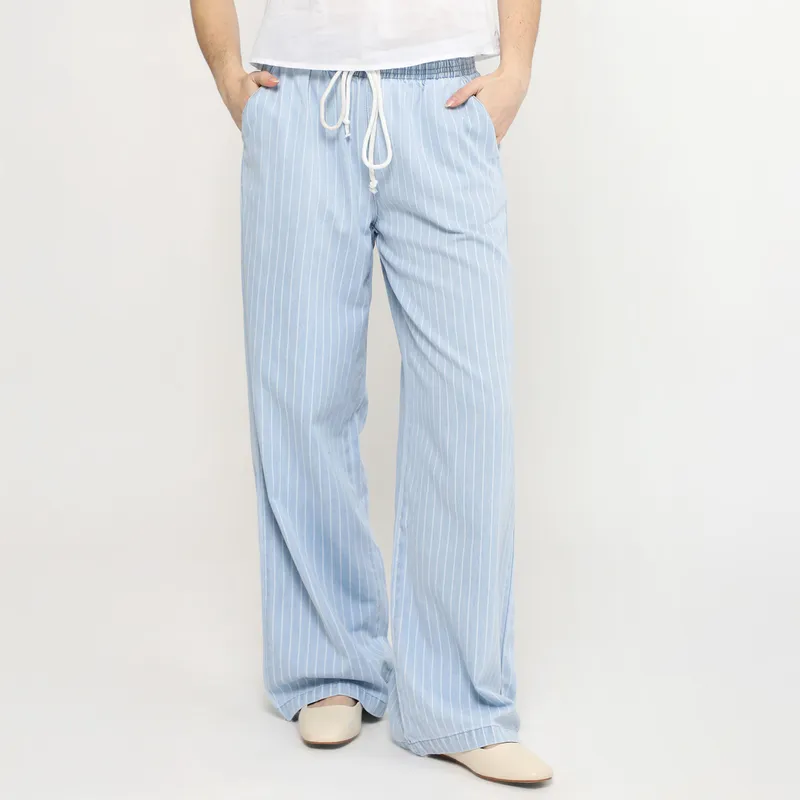 AMERICAN ABBEY - Pantalón Straight Tiro Medio Mujer American Abbey