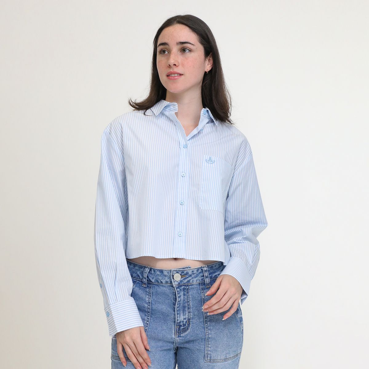 AMERICAN ABBEY - Blusa 100% Algodón Mujer American Abbey