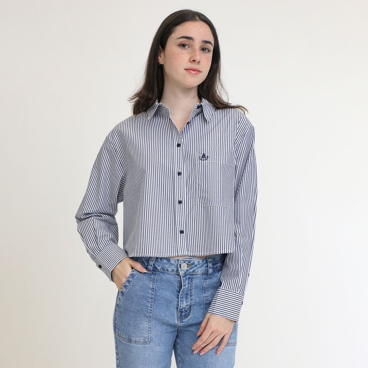 AMERICAN ABBEY - Blusa 100% Algodón Mujer American Abbey