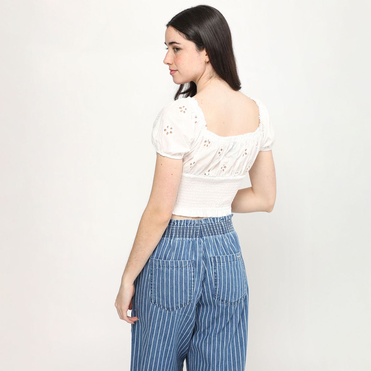 AMERICAN ABBEY - Blusa Manga Corta Mujer American Abbey