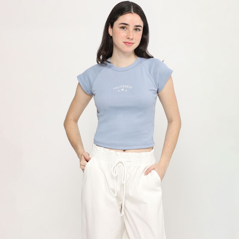 AMERICAN ABBEY - Polo Manga Corta Mujer American Abbey