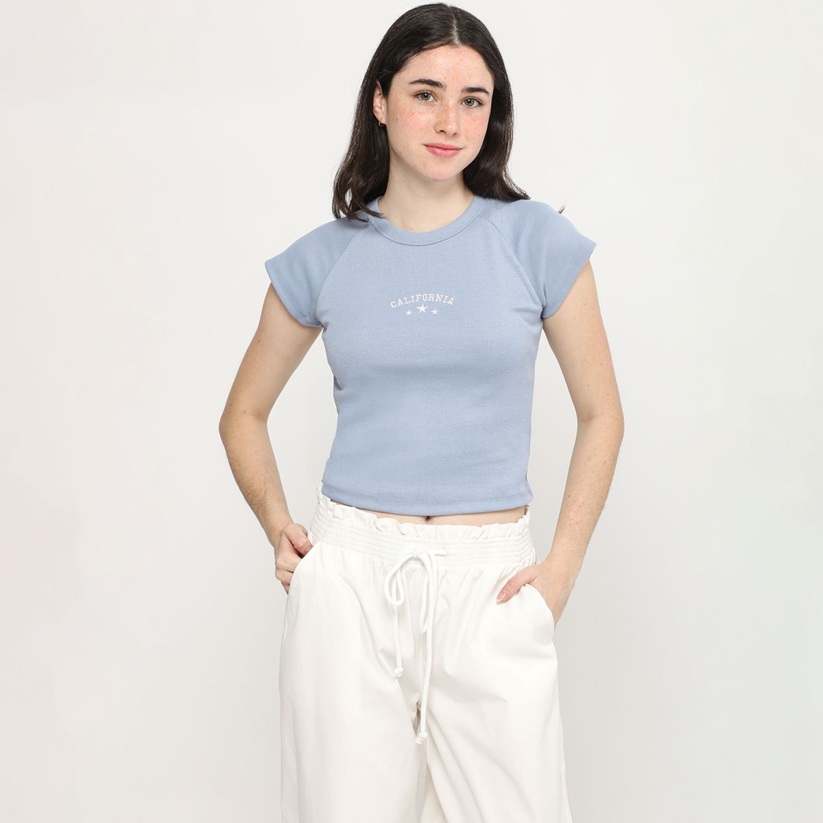 AMERICAN ABBEY - Polo Manga Corta Mujer American Abbey