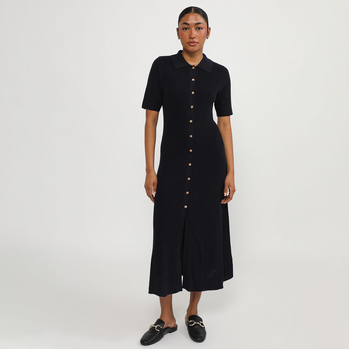 BASEMENT - Vestido Largo Mujer Basement