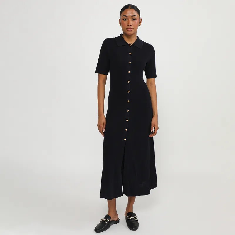 BASEMENT - Vestido Largo Mujer Basement