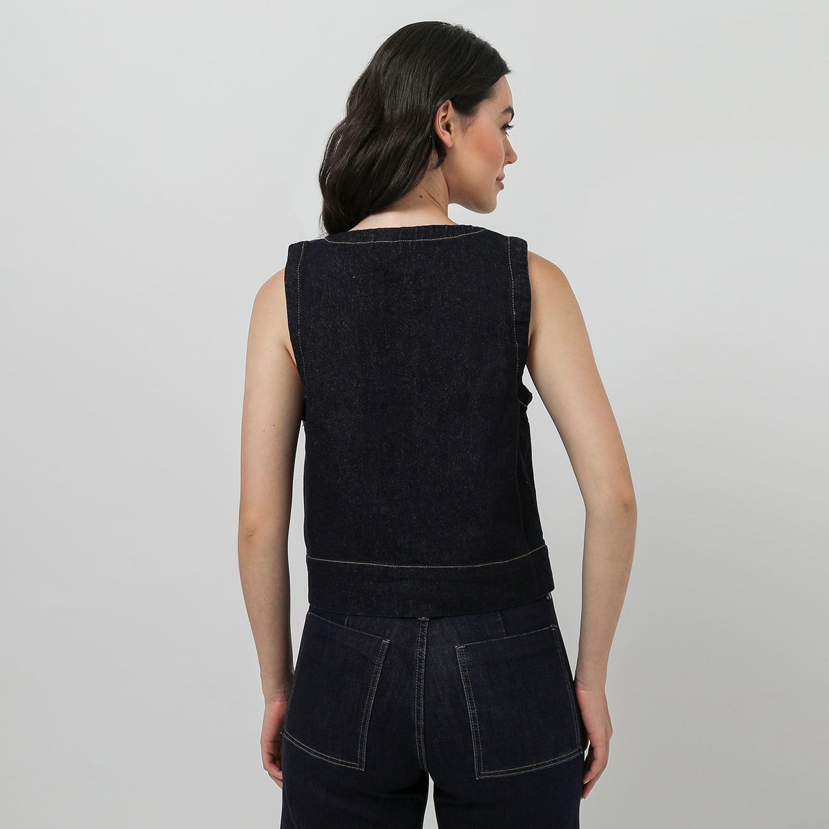 BASEMENT - Chaleco Casual Mujer Basement