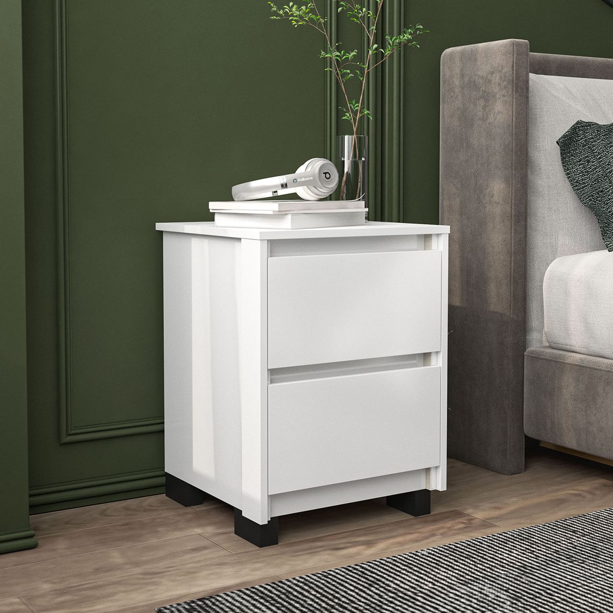 MICA - Velador Atenea con 2 Cajones