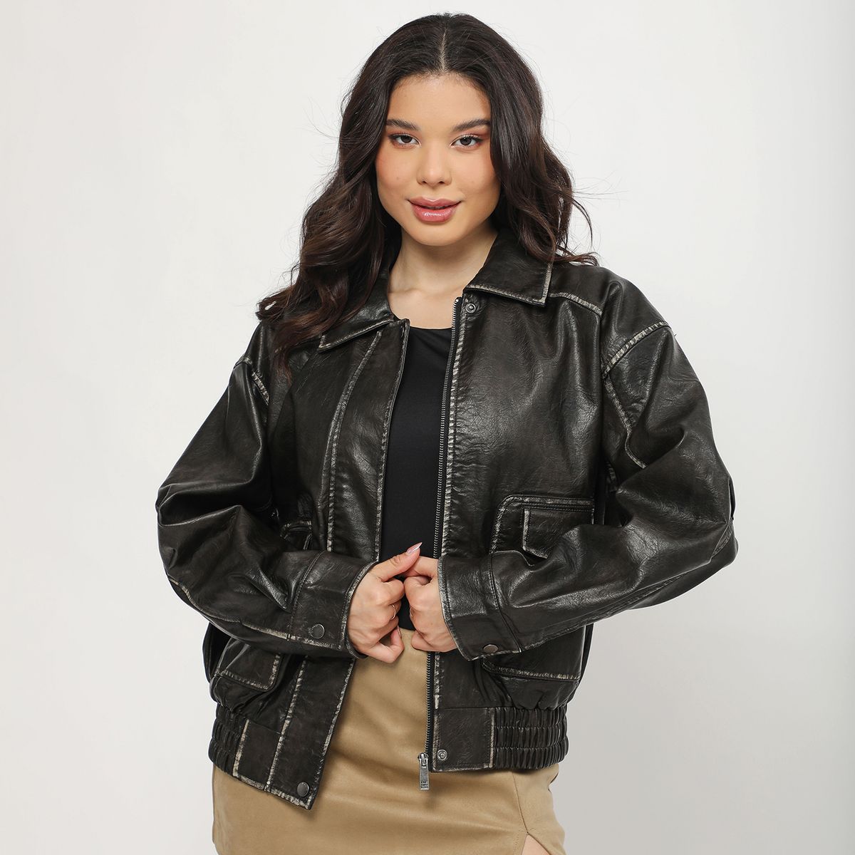 DENIMLAB - Casaca Casual Mujer Denimlab