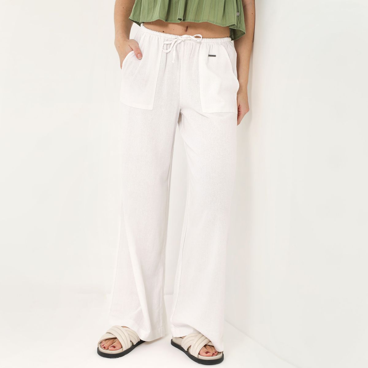 DOO AUSTRALIA - Patalón Fluido Tiro Medio Mujer Doo Australia